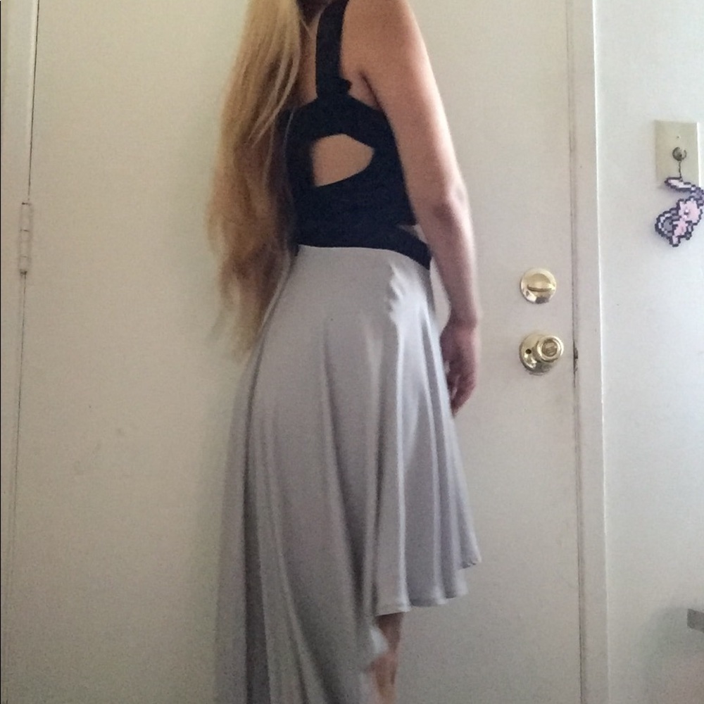 SOLD NWT Cut Out High Low Dress - Picture 6 of 7